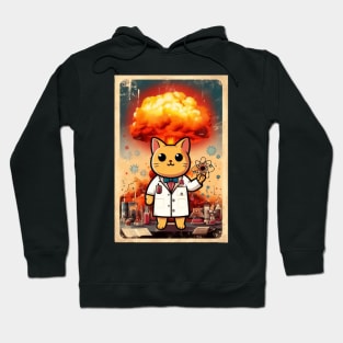 Scientist cat Hoodie